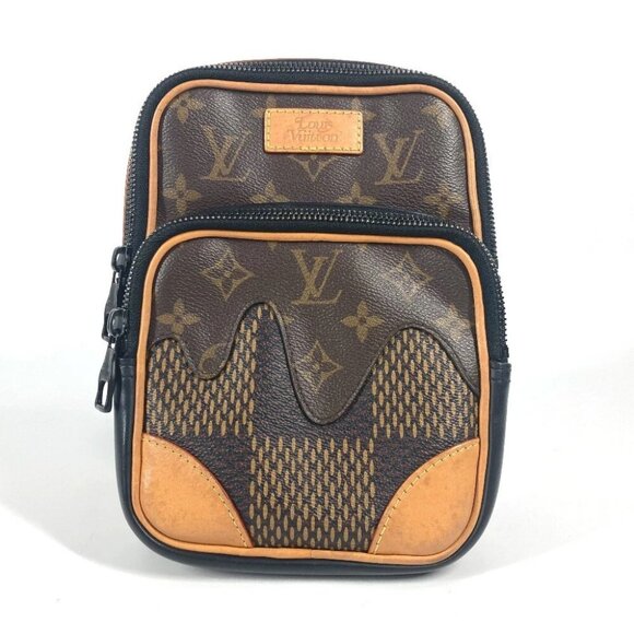 LOUIS VUITTON N40379 Damier Giant NIGO collaboration Amazon-Sling Shoulder Bag - Picture 1 of 12